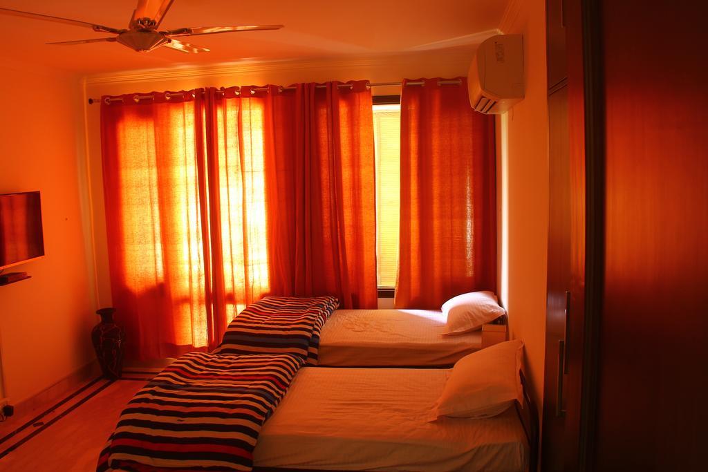 ニューデリー Madpackers Delhiホステル 部屋 写真